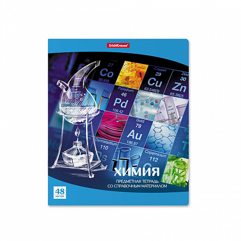 Тетрадь предметная Химия 48л клетка ERICH KRAUSE Перспектива, арт. 43601