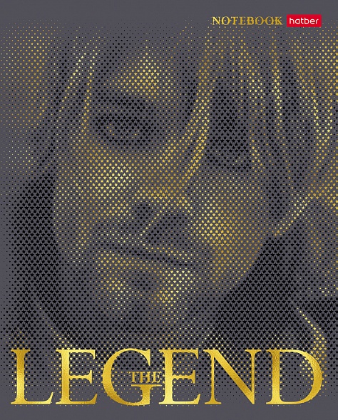 Тетрадь А5 96л клетка ХАТБЕР Я-Легенда ассорти, арт. 96Т5В1_29598