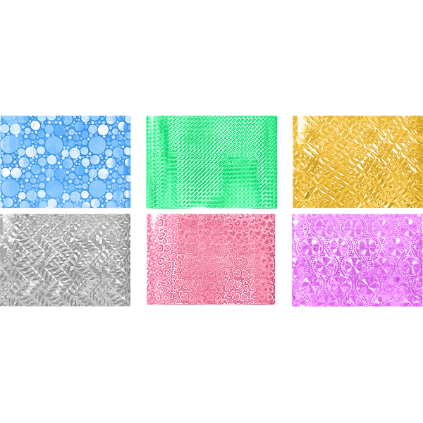 Бумага упаковочная 70*100 голография deVENTE ассорти, арт. 9042001