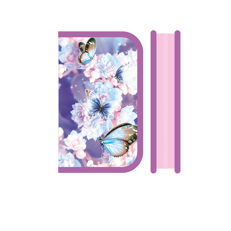 Пенал 1 отделение ПЧЕЛКА Весна, арт. ПО-401