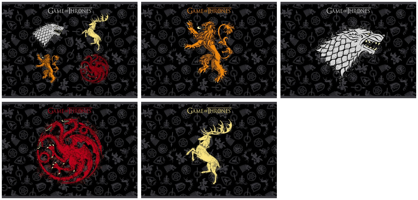 Альбом для эскизов/скетчбук А4 40л 100г/м2 ХАТБЕР Игра престолов , арт. 40А4В