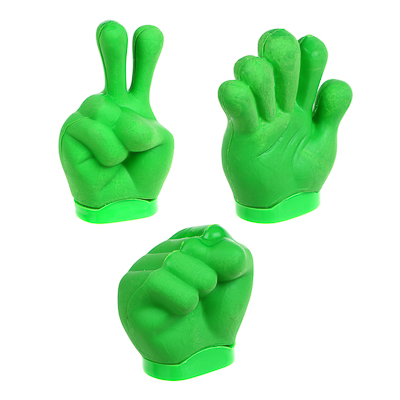 Точилка фигурная CLIP STUDIO Камень-ножницы-бумага ассорти, арт. 576-037