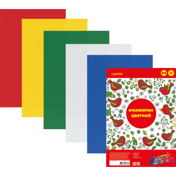 Фоамиран цветной А4 5цв 5л 1мм deVENTE Cosmo, арт. 8040798