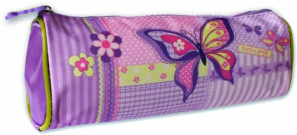 Пенал-косметичка 1 отделение ФЕНИКС Цветная Бабочка, арт. 34789