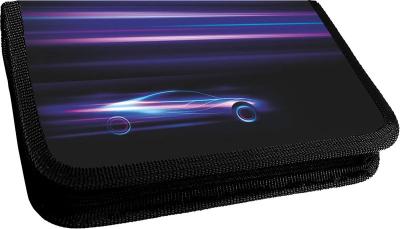 Пенал 1 отделение LAMARK Скорость света soft-touch, арт. PB0054-15