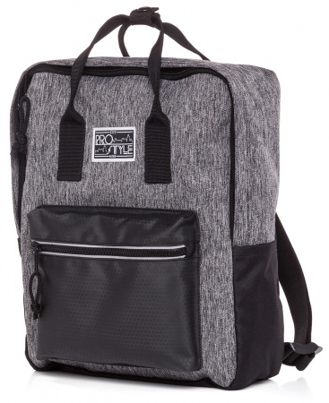 Рюкзак молодежный ХАТБЕР City Style серый, арт. NRk_57114