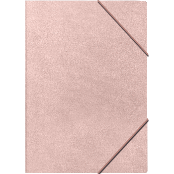 Папка на резинках А4 deVENTE Glitter Shine с блестками розовая, арт. 3070912