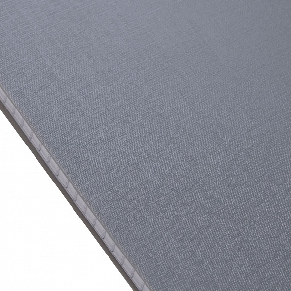 Блокнот А5 80л клетка спираль ХАТБЕР CANVAS Cерый пластиковая обложка, арт. 80Б5В1гр_05314