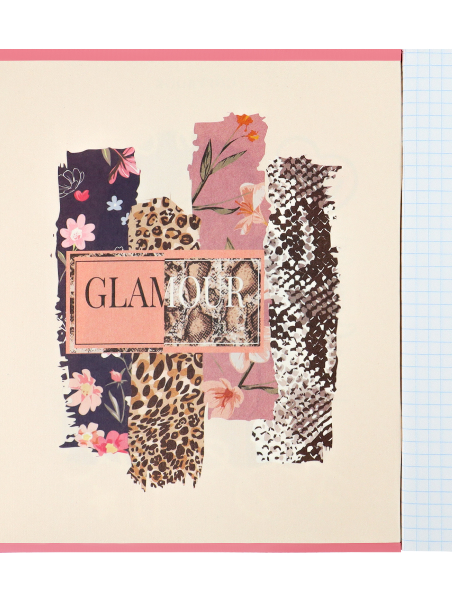 Тетрадь А5 96листов клетка ПРОФ-ПРЕСС Девушки с цветами, арт. 96-9174