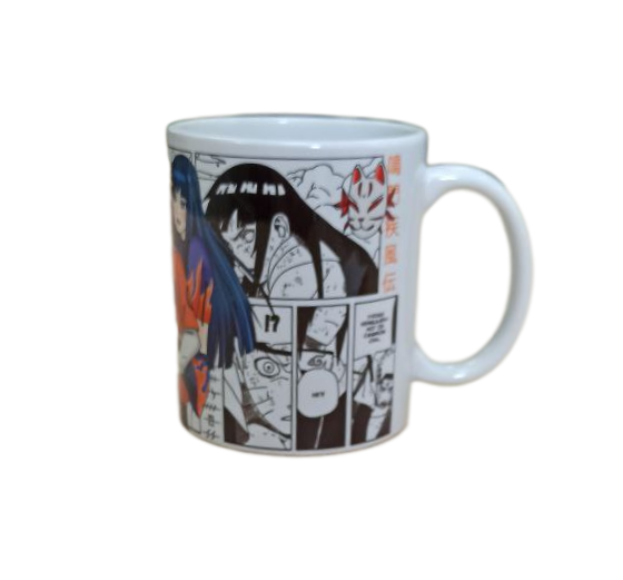 Кружка 330 мл Наруто и Хината в подарочной коробке, арт. КР-311 