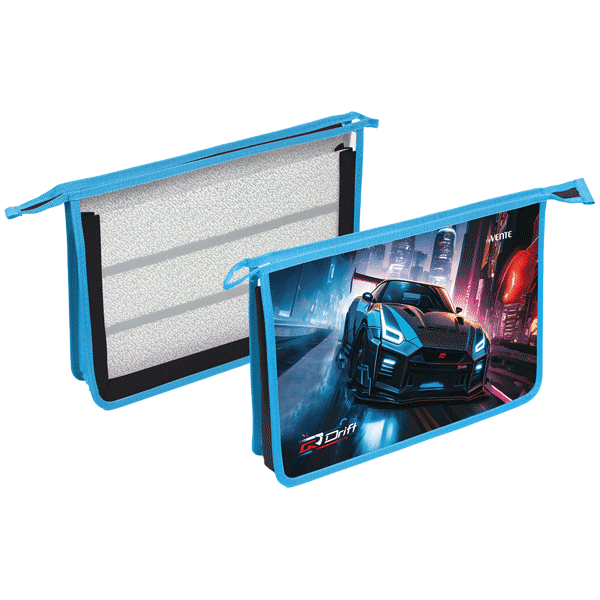 Папка для труда А4 на молнии 1отделение Drift deVENTE, арт. 8057402