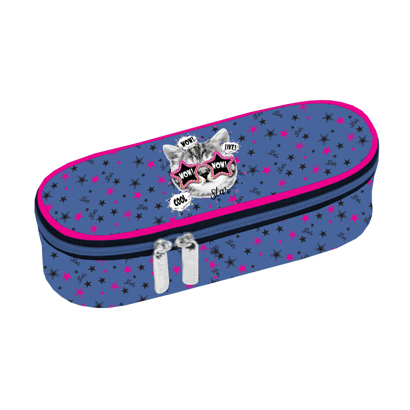 Пенал 1 отделение ЮНЯЗОВ Вау!Стар, арт. 238-221