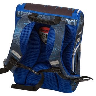 Рюкзак школьный deVENTE Mini Racing каркасный ортопедическая спинка, арт. 7030308