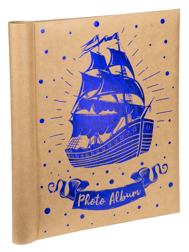 Фотоальбом 10*15 80ф ФЕНИКС Корабль 20л, арт. 81290