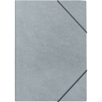 Папка на резинках А4 deVENTE Glitter Shine с блестками серебро, арт. 3070911