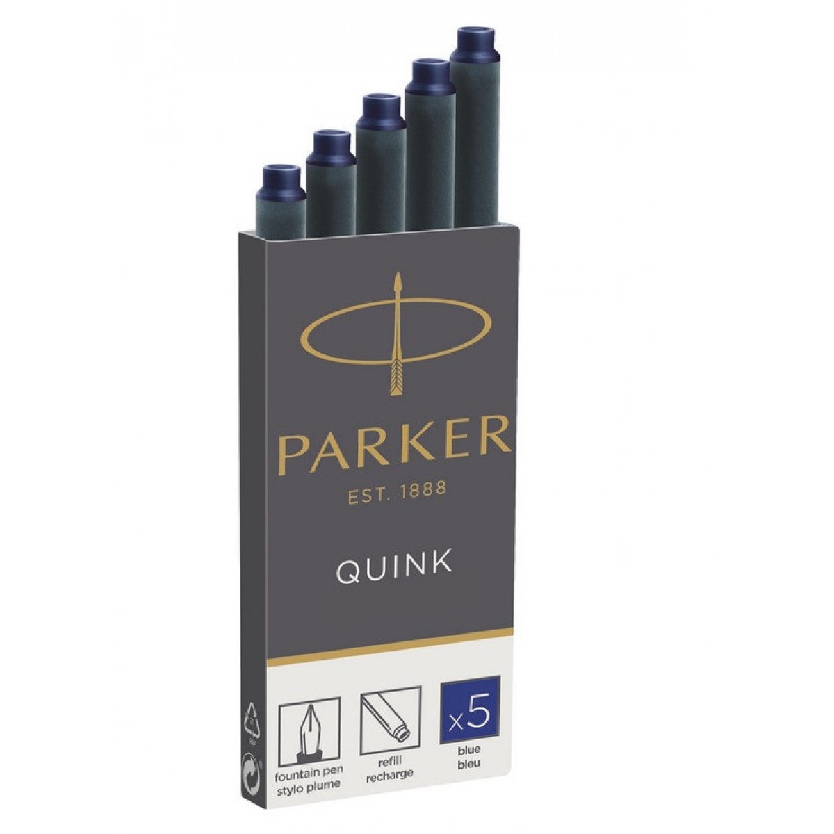 Патрон для перьевых ручек синий PARKER , арт. 10644/S0116240
