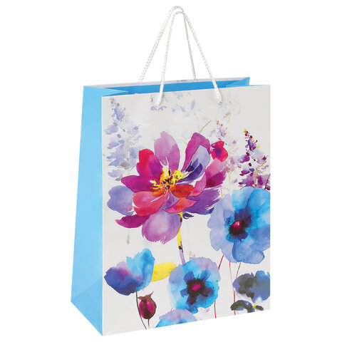 Пакет подарочный 26*32 ЗОЛОТАЯ СКАЗКА Весенний букет , арт. 606585