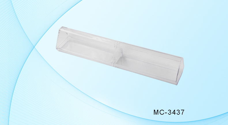 Футляр для подарочной ручки BASIR корпус пластиковый прозрачный треугольный, арт. МС-3437