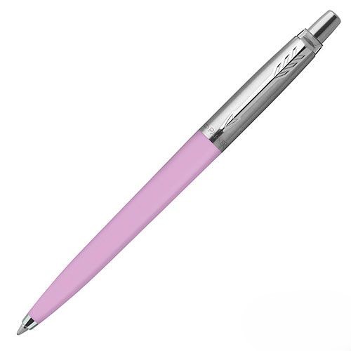 Ручка подарочная шариковая автоматическая синяя PARKER Jotter Original Lilac CT корпус фиолетовый/хром в блистере, арт. 2123468