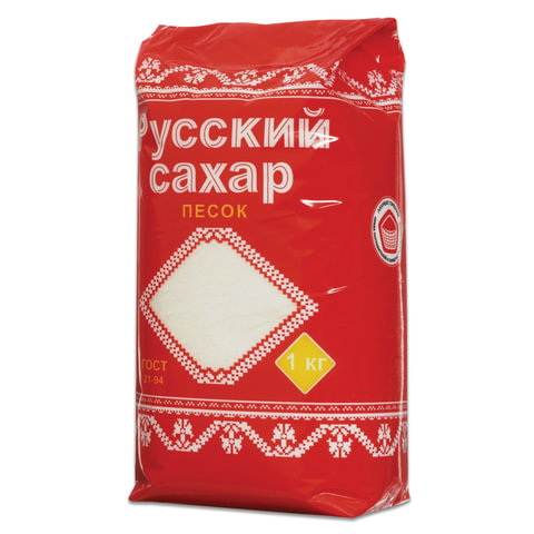 Сахар Русский 1кг мягкая упаковка, арт. 621107
