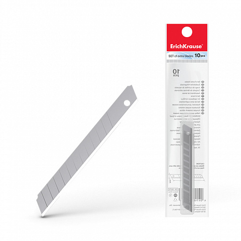 Лезвие сменное 9мм 10шт/ упак ЕRICH KRAUSE, арт. 19275