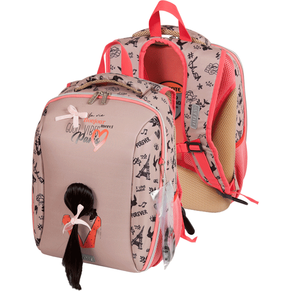 Рюкзак школьный deVENTE Cool Paris каркасный ортопедическая спинка, арт. 7033132