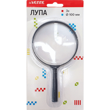 Лупа простая 3*100мм deVENTE с ручкой, арт. 4080500