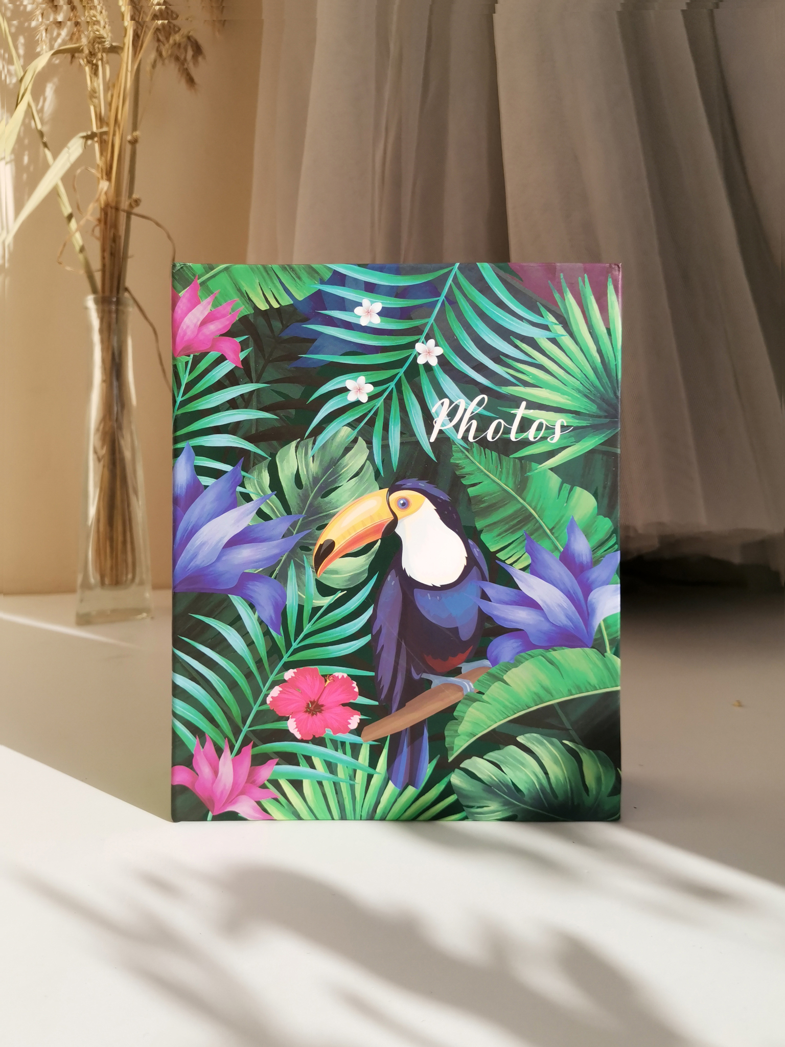 Фотоальбом 10*15 100ф ПОЛИНОМ Belle Fleur Райский цветок, арт. FA 100.008-1