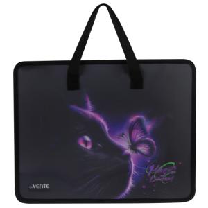 Папка для тетрадей А4 на молнии c ручками deVENTE Magic Dream дно с расширением до 10см, арт. 8054633