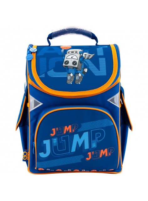 Рюкзак школьный GOPACK Jump каркасный ортопедическая спинка, арт. GO18-5001S-13