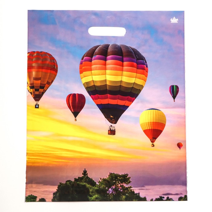 Пакет полиэтиленовый пробивные ручки 38*45 ТИКОПЛАСТИК Парад шаров , арт. 9489603