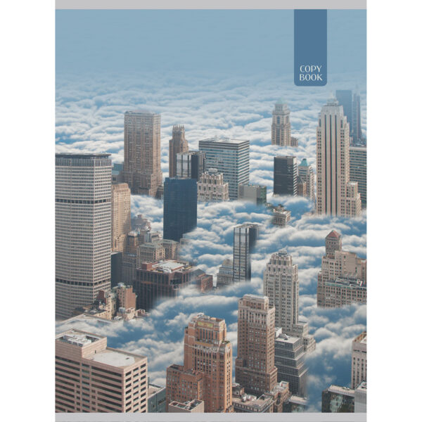 Тетрадь А4 80л клетка LISTOFF Мегаполис, арт. Т4804728