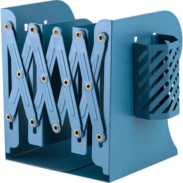 Подставка-держатель для книг металлическая deVENTE Marandi +подставка для ручек моранди, арт. 8063225