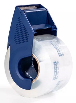 Диспенсер для скотча 48мм*60м DELI со скотчем, арт. 30041