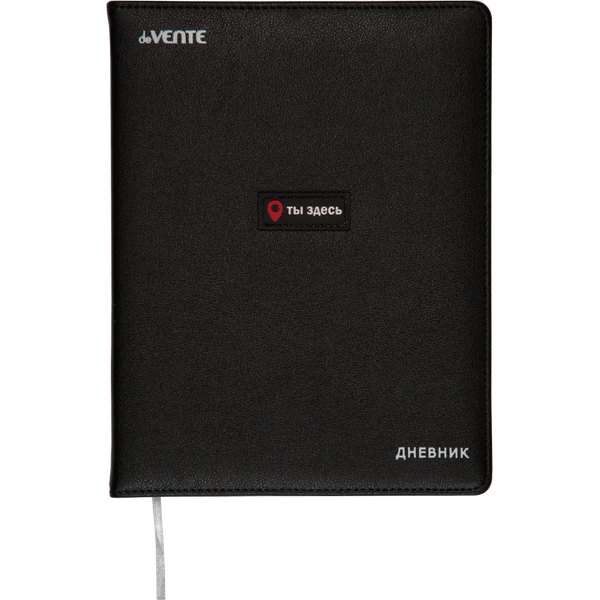 Дневник 1-11 класс твердая обложка искусственная кожа deVENTE Ты здесь, арт. 2022269
