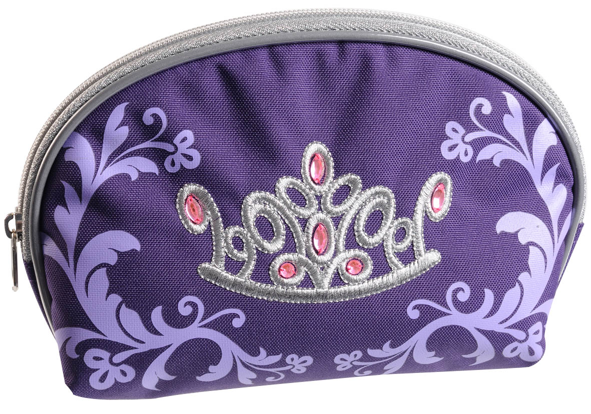 Пенал-косметичка 1 отделение ERICH KRAUSE Princess School, арт. 30241