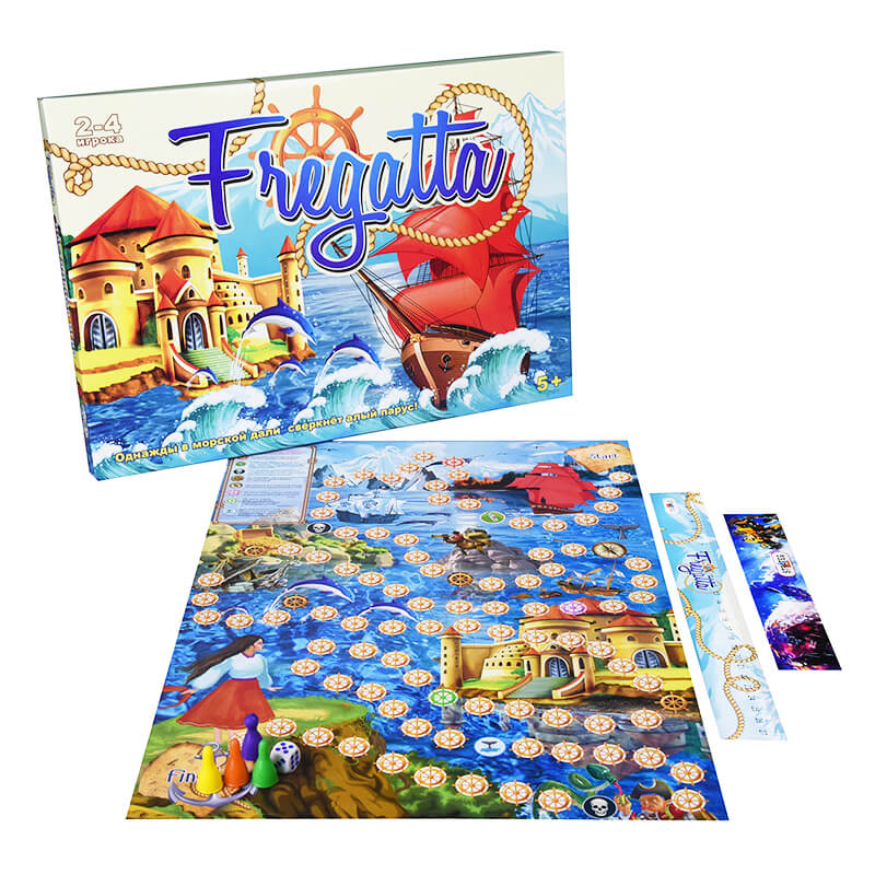 Игра-ходилка с фишками Fregatta STRATEG, арт. 30552