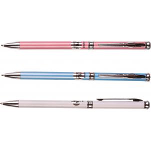 Ручка шариковая синяя 1,0/0,8 CENTRUM Lira корпус ассорти поворотный механизм, арт. 83703