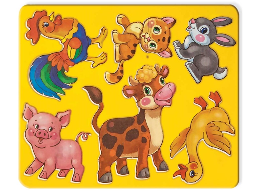 Трафарет ЛУЧ Веселое подворье , арт. 10С 568-08