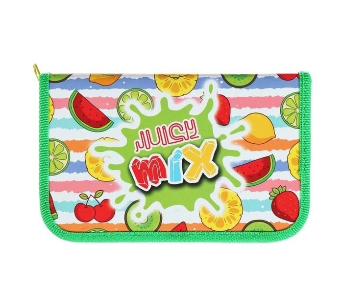 Пенал 1 отделение ПЧЕЛКА Juici Mix, арт. ПО-021