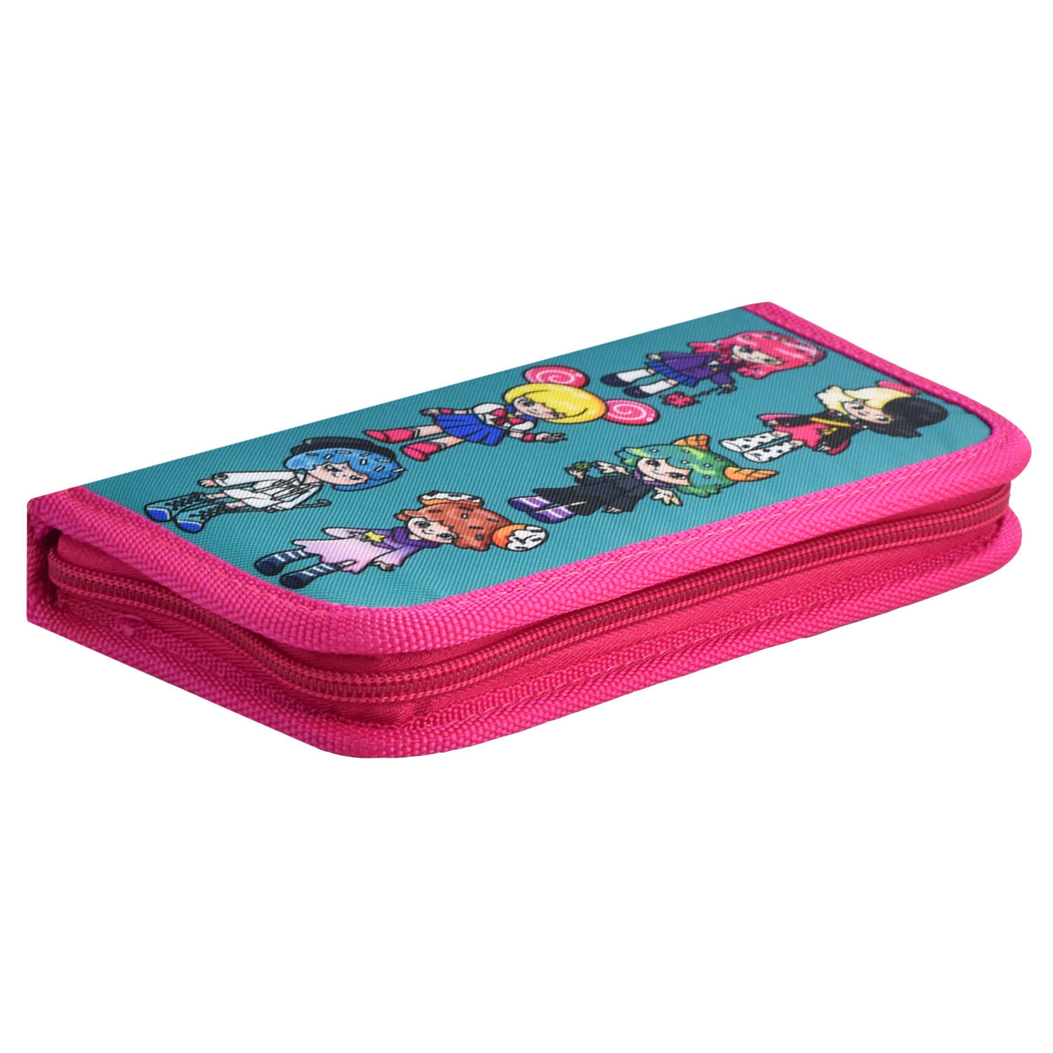 Пенал 1 отделение ФЕНИКС Сладкие куколки, арт. 62010