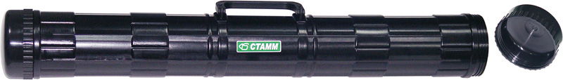Тубус для ватмана черный СТАММ, арт. ПТ21