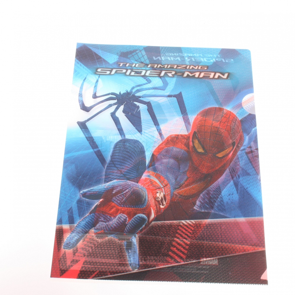 Папка уголок жесткий А4 150мкр АКАДЕМИЯ ХОЛДИНГ Spiderman, арт. SM4U-12S-PLB-LS15