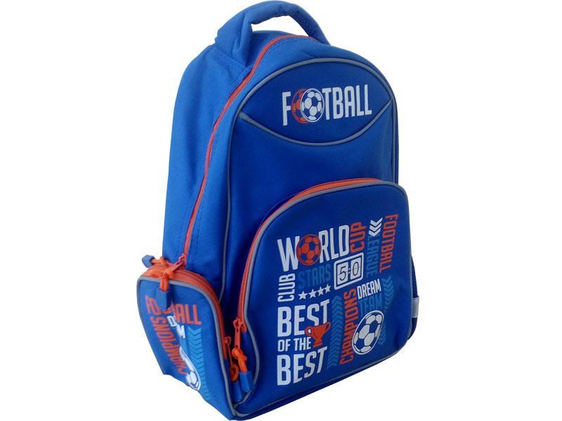 Рюкзак школьный ФЕНИКС Мир футбола мягкая уплотненная спинка, арт. 39948