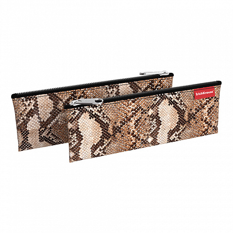 Пенал-косметичка 1 отделение ERICH KRAUSE Python Print, арт. 49018