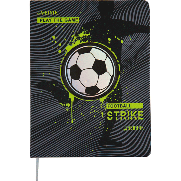 Дневник 1-11 класс твердая обложка искусственная кожа deVENTE Strike, арт. 2022376