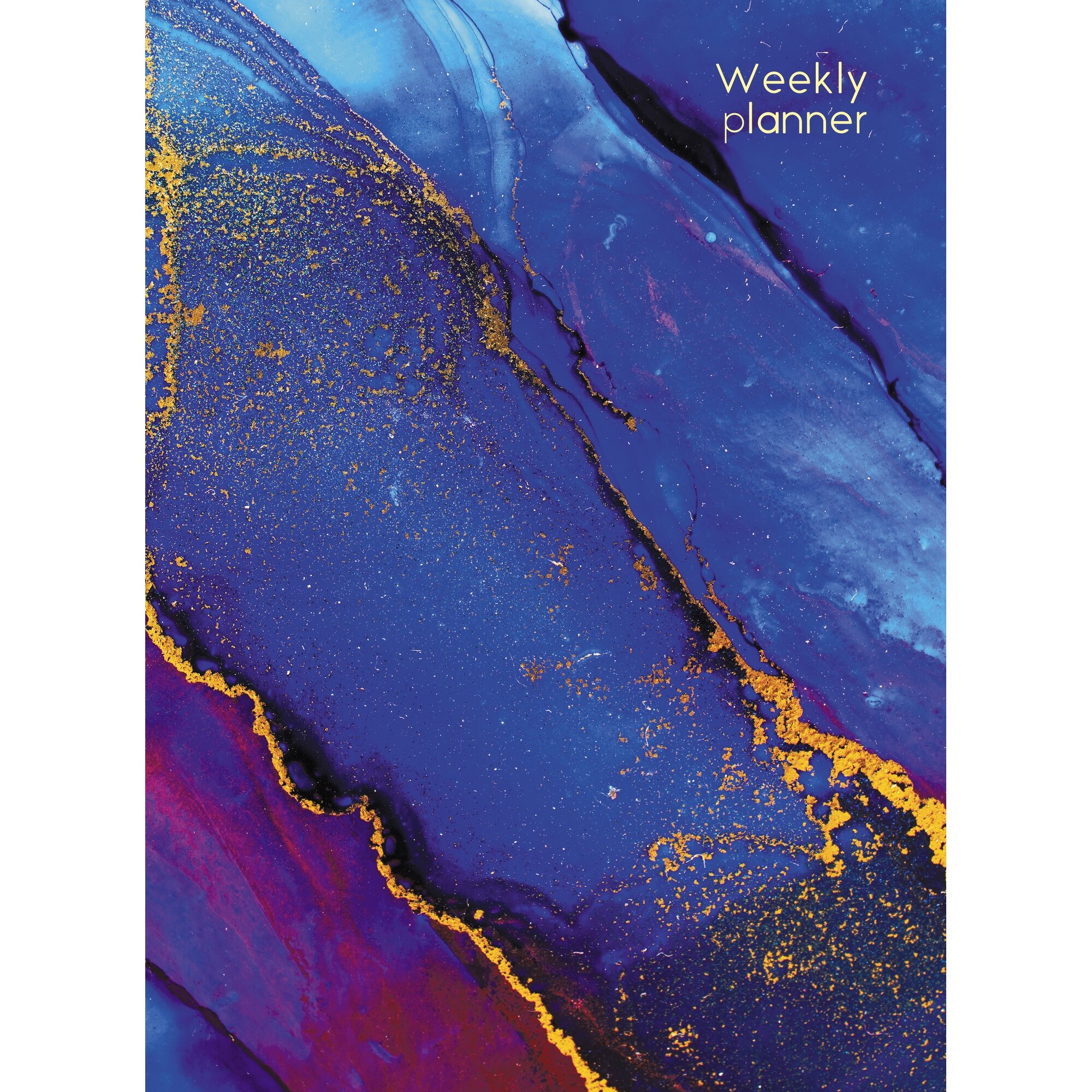 Еженедельник недатированный А4 LISTOFF Переливы цвета, арт. ЕН2246403