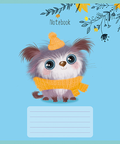 Тетрадь А5 12листов линия ПЗБМ Шмяк ассорти, арт. 017989