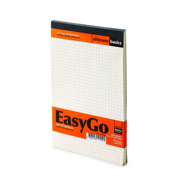Блокнот А5 60листов клетка склейка Ultimate Basics EasyGo АЛЬТ, арт. 3-60-486 