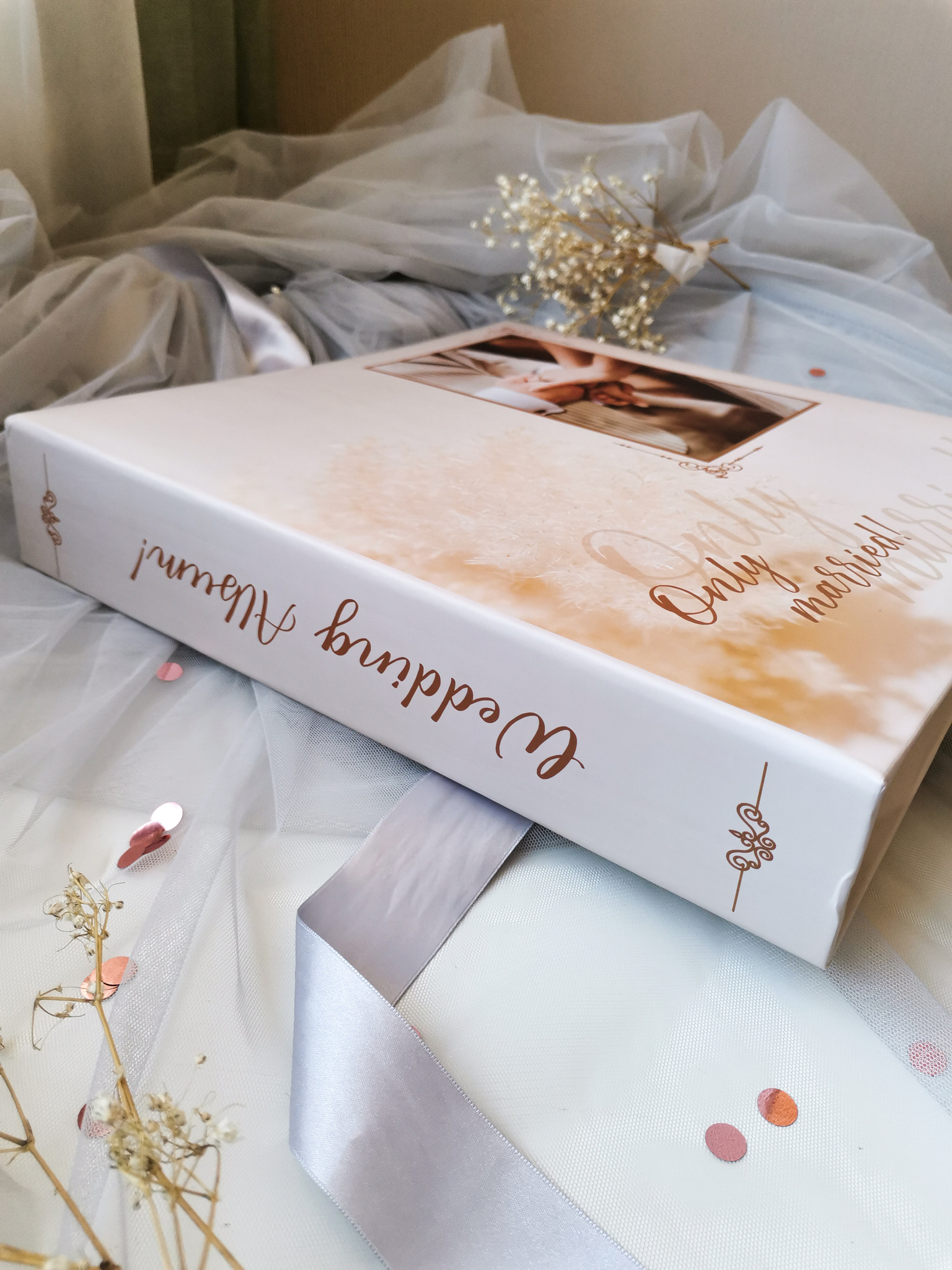 Фотоальбом 10*15 500 фото ПОЛИНОМ Only Married Новобрачные, арт. FA 500.002-1